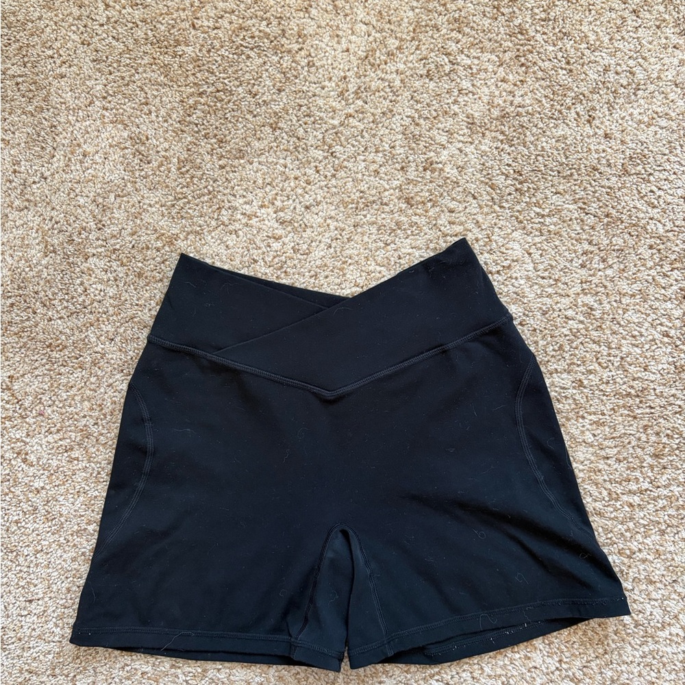 Alphalete Women's Black Athletic Shorts